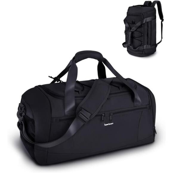 sportsnew Gym Bag for Men Women with Shoe Compartment,Overnight Bag Backpack